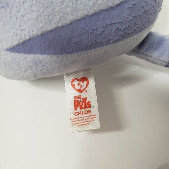 Adorable The Secret Life of Pets Cat Chloe Plush TY 6" Stuffed Animal Soft Toy - Picture 3 of 8